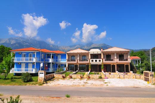 Meltemi Villa Chrysi Ammoudia Exterior foto